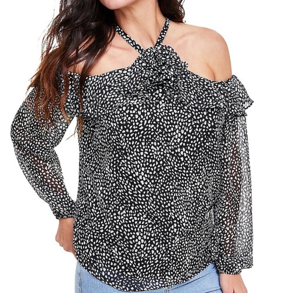 I.N.C 3x cold shoulder blouse